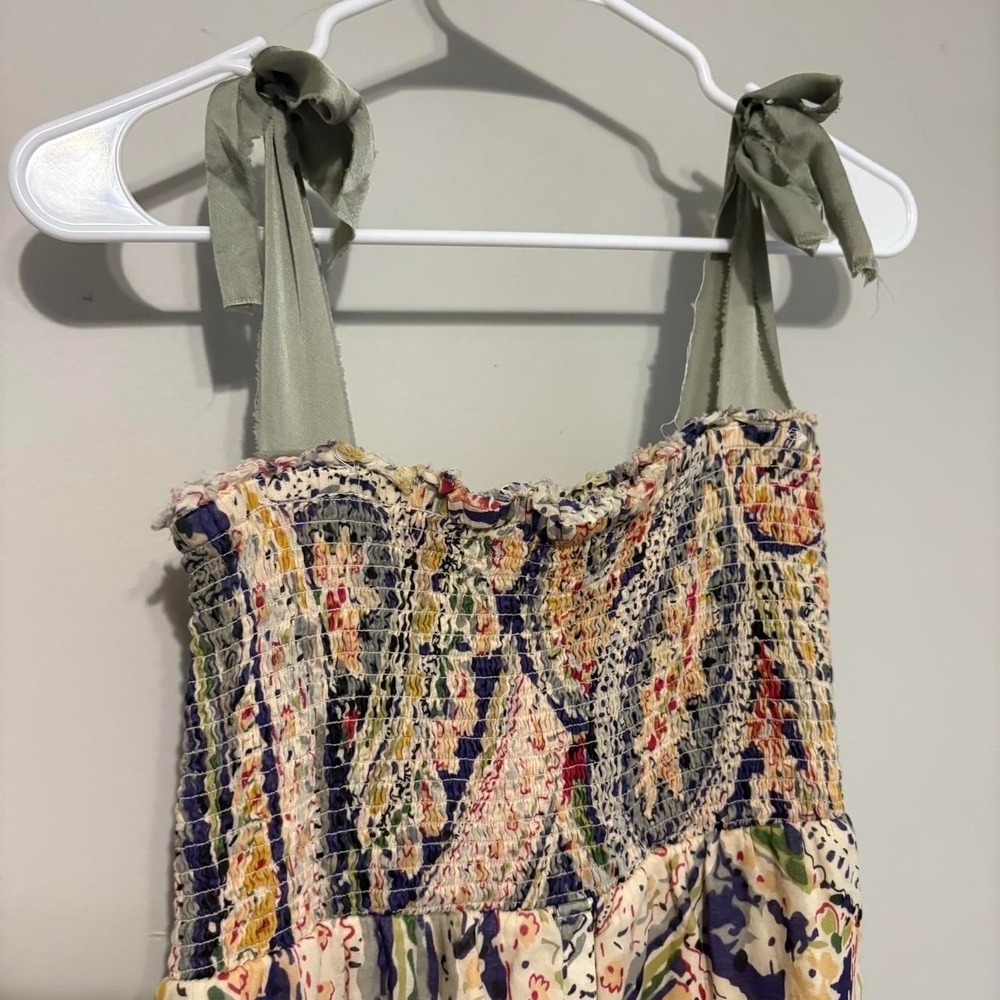 colorful Boho American Eagle Maxi dress with pockets!! - Picture 5 of 7